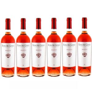 6 bottiglie MAZZI' Rosato Salento Negroamaro 2022 ROSA DEL GOLFO