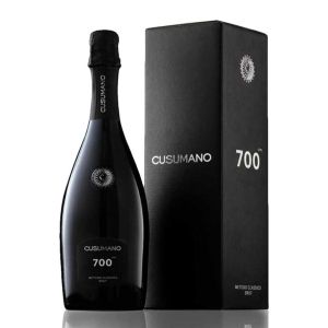 700 s.l.m. Spumante Brut Siciliano Metodo Classico CUSUMANO astucciato