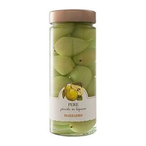 Pere piccole in liquore Marzadro 650 gr.