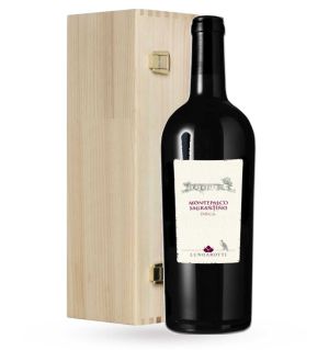 sagrantino di montefalco magnum in cassa di legno 2020 lungarotti