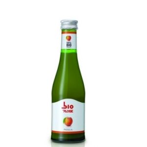 PLOSE Succo Bio PESCA 20 cl. vetro a perdere - Pacchi da 24 bottiglie