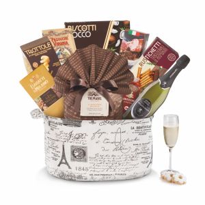 Confezione Gastronomica Natalizia CESTO SVEVA 10 pz.