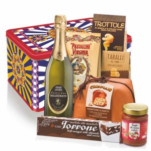 Confezione Gastronomica Natalizia LATTA MAESTRALE 8 pz.