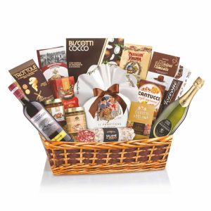 Cesto Gastronomico Natalizio GRAN GALA' 16 pz. Villa Guelfa