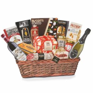Cesto Gastronomico Natalizio LA MADIA 16 pz. Villa Guelfa